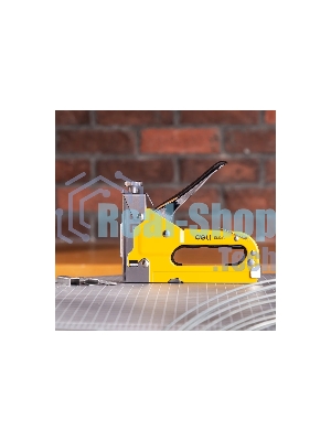 Мебельный степлер Deli DL1313 3-в-1. 4-8мм. 0,6 кг. Полностью стальная конструкция. Подходит для D/U/T.