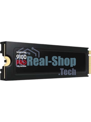 Накопитель SSD 4Tb Samsung 9100 PRO, M.2, PCI-E 5.0 x4, TLC 3D NAND R/W - 14800/13400 Mb/s с радиатором