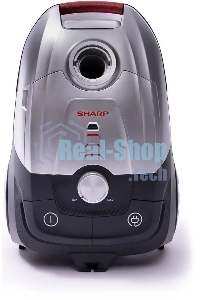 Пылесос Sharp ECJB19RS серебристый, 350/1900 Вт, уборка сухая, пылесборник мешок 2.3 л