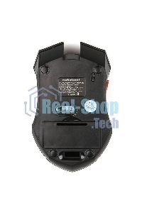 Мышь беспроводная Nakatomi MRON-04U черный, 1600 dpi, радиоканал, USB, кнопки - 6