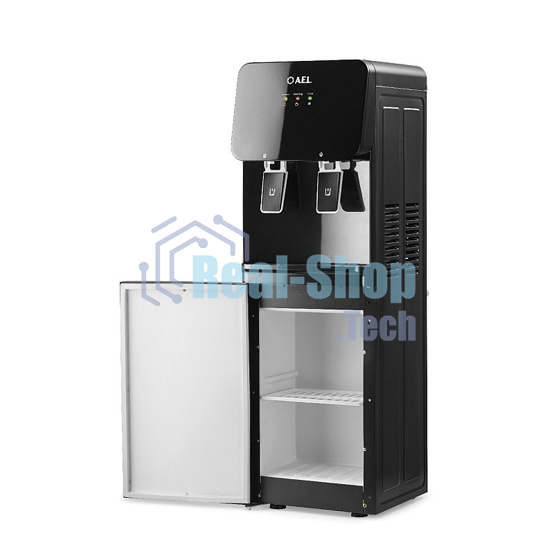 Кулер для воды AEL LD-85c full, верхняя загрузка, нагрев 95 °С, охлаждение 8 °С, черный
