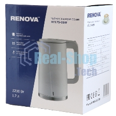 Чайник электрический Renova KT17S-05W нержавеющая сталь