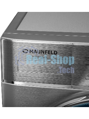 Стирально-сушильная машина Maunfeld MFWD14106S04 серебристый, загрузка фронтальная 10 кг, 1400 об/мин., класс: В