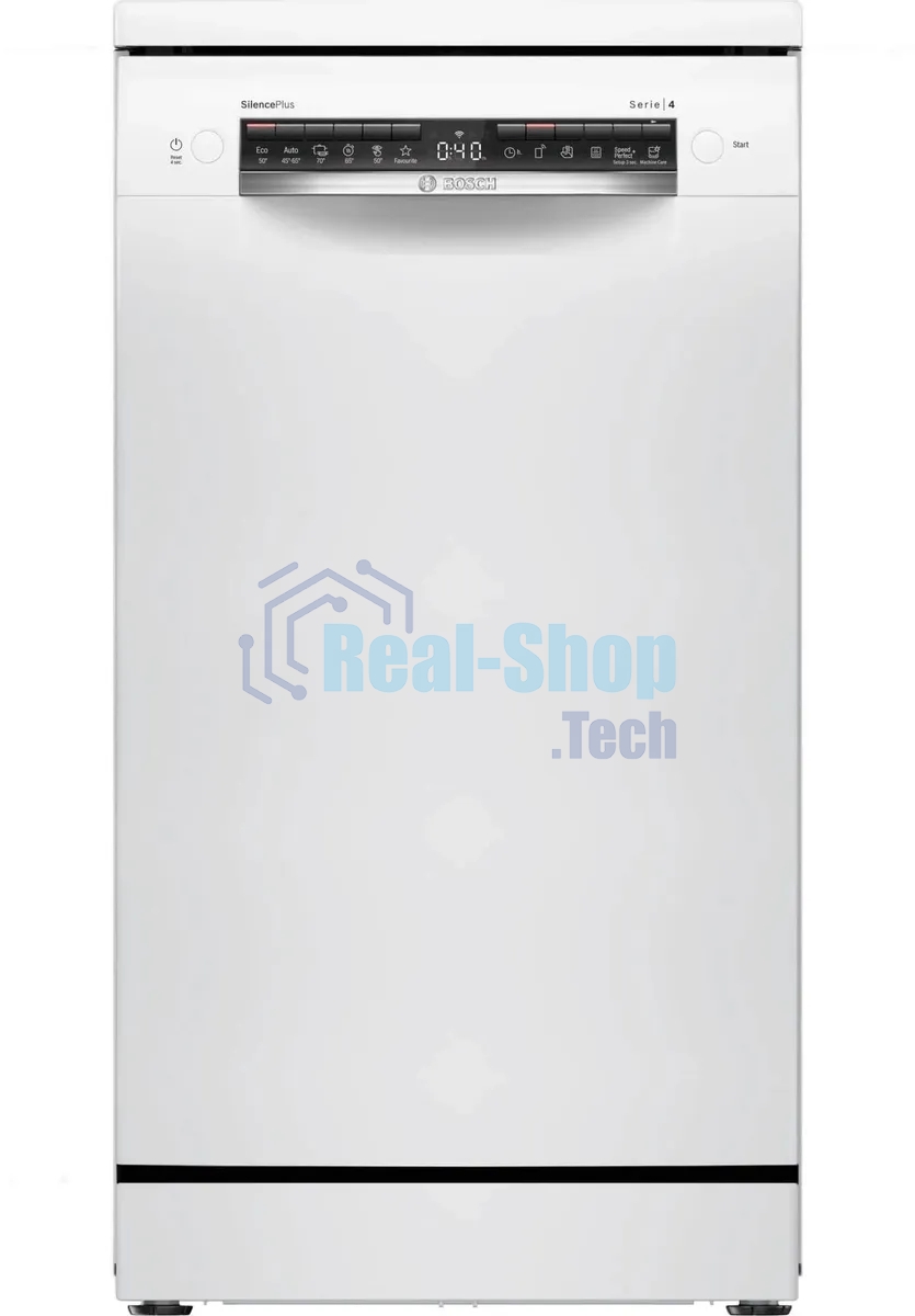 Посудомоечная машина Bosch SPS4EMW24E, белая, 45 см, 10 компл., 44 дБ, класс A+++