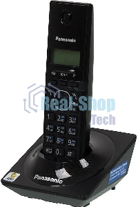 Телефон беспроводной (DECT) Panasonic KX-TG1711RUB черный АОН, Caller ID,12 мелодий звонка,подсветка дисплея,поиск трубки