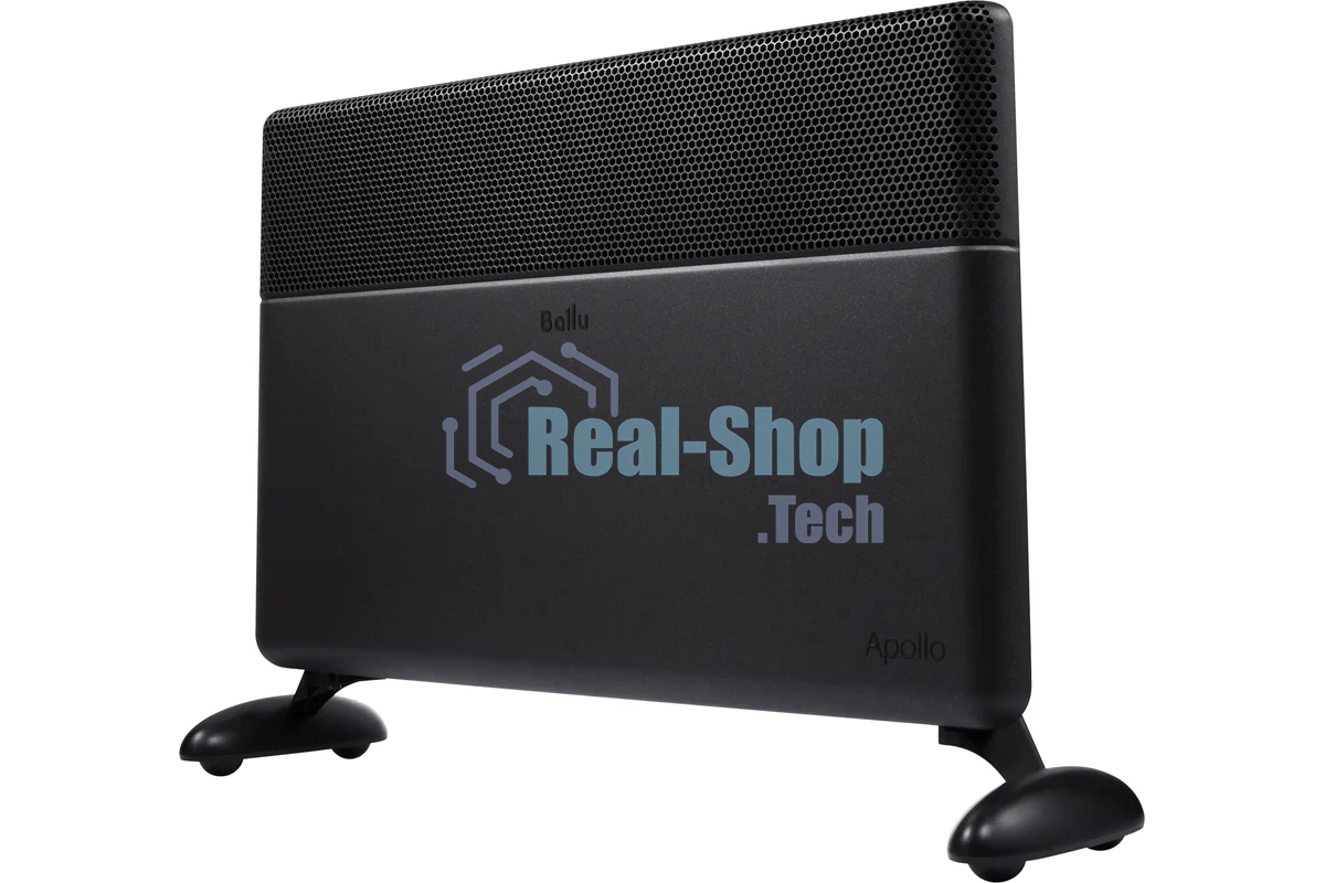 Конвектор Ballu Apollo digital INVERTER Black Infinity BEC/ATI-2503 черный, 2500 Вт, 30 м2, термостат, дисплей, WiFi