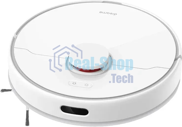Робот-пылесос DreameBot Robot Vacuum and Mop D9 Plus белый, 3200 мА*ч Li-Ion, уборка влажная/сухая, пылесборник контейнер 0.4 л