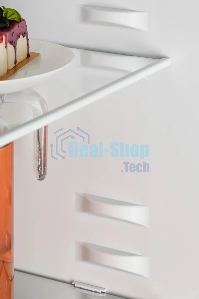 Холодильник Nordfrost NRB 122 W белый двухкамерный 205/70л морозилка снизу, капельная система