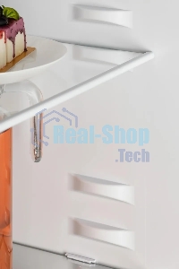 Холодильник Nordfrost NRB 122 W белый двухкамерный 205/70л морозилка снизу, капельная система