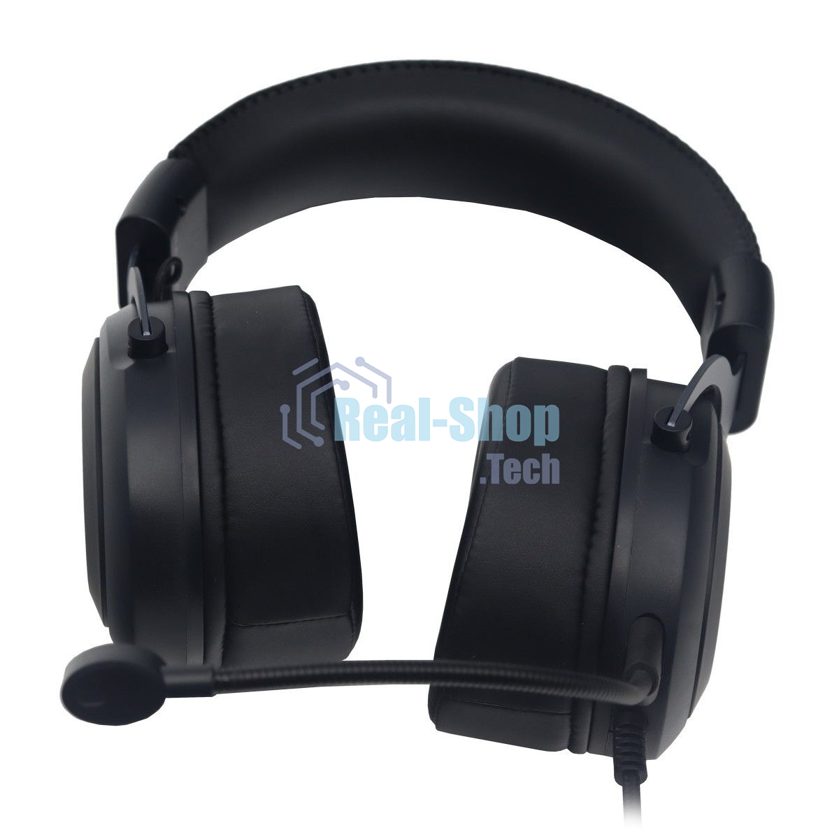 Гарнитура Raskat Strike 3U чёрный, проводная, USB, съёмный микрофон, подсветка