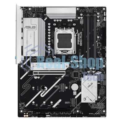 Материнская плата ASUS PRIME B850-PLUS, AM5, AMD B850, 4xDDR5, 4xSATA, 3xM.2, 1xPCIe 5.0 x16, 1xPCIe 4.0 x16, 1xDP, 1xHDMI, 1x2.5Gb LAN, 4xUSB-A 10Gbps, 1xUSB-C 10Gbps, 2xUSB-A 5Gbps, 2xUSB-A 2.0, 3x3.5 мм, 7.1, ATX