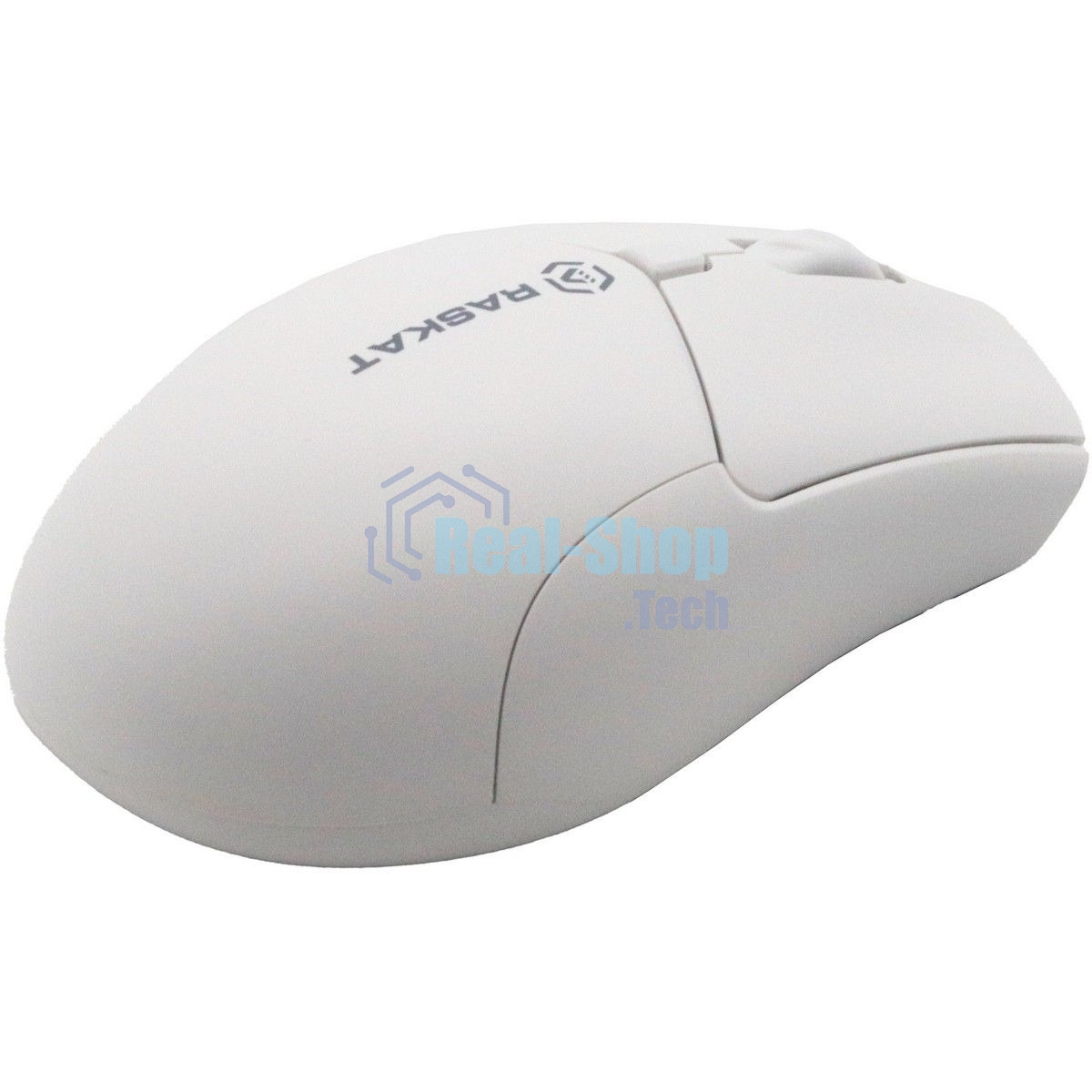 Мышь беспроводная Raskat M007WB белый, 2400 dpi, радиоканал, Bluetooth, USB, кнопки - 6