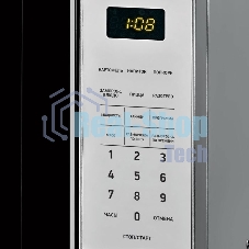 Микроволновая печь BBK 20MWS-729S/BS серебристый/черный, 20 л, 700 Вт, переключатели - сенсор