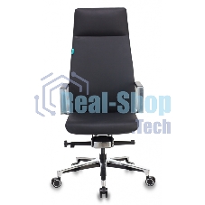 Кресло Бюрократ JONS/BLACK черный, кожа