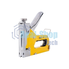 Мебельный степлер Deli DL1313 3-в-1. 4-8мм. 0,6 кг. Полностью стальная конструкция. Подходит для D/U/T.