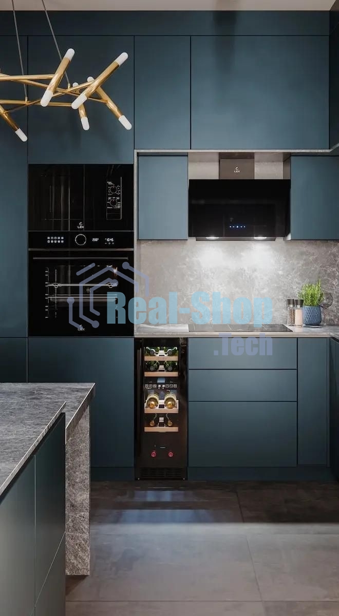 Винный шкаф LEX LWD3017BL dual zone 1-нокамерн. черный