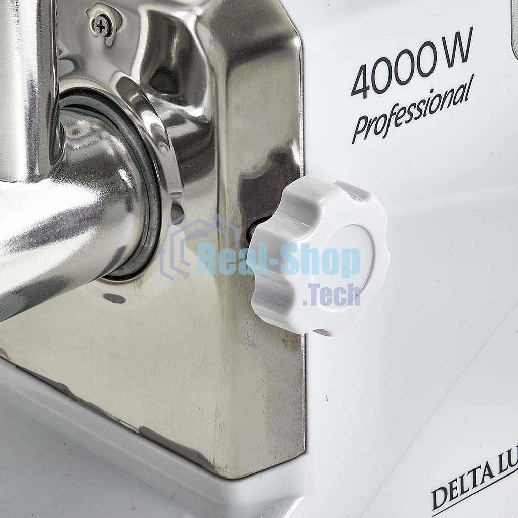 Мясорубка электрическая DELTA LUX DE-604M белый