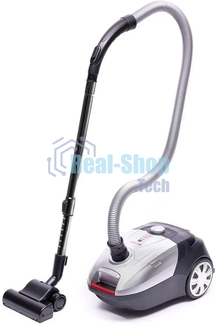 Пылесос Sharp ECJB19RS серебристый, 350/1900 Вт, уборка сухая, пылесборник мешок 2.3 л