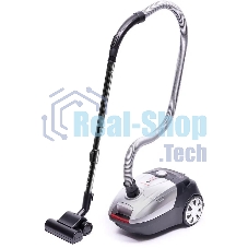 Пылесос Sharp ECJB19RS серебристый, 350/1900 Вт, уборка сухая, пылесборник мешок 2.3 л