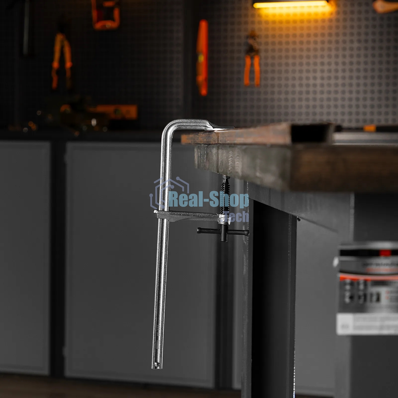 Струбцина Denzel F-образная, 80x300 мм, кованая