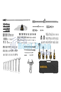 Набор инструментов Denzel 1/2