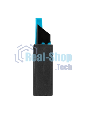 Лезвия Gross 79377, 19 мм, SK2 Black, трапециевидные, выдвижной пластиковый пенал, 10 шт.