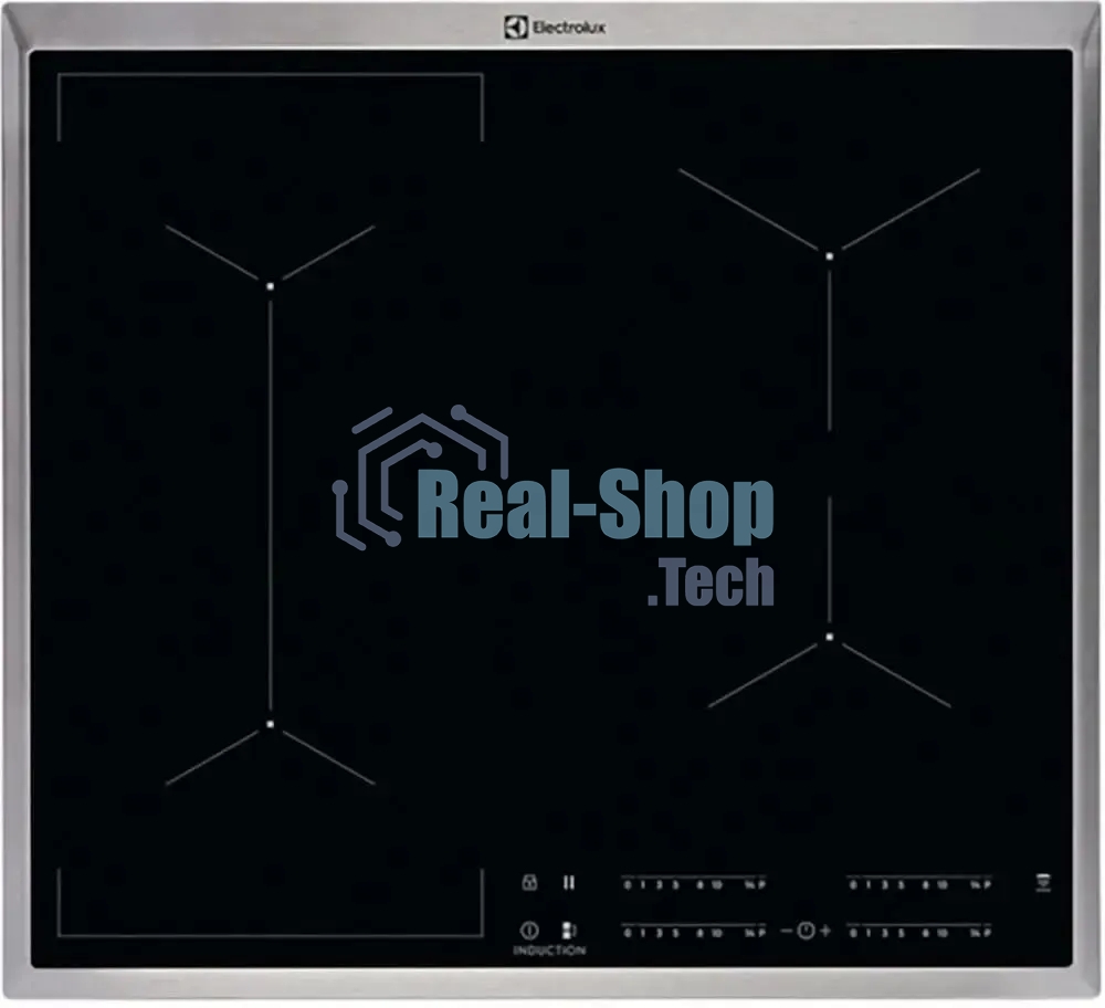 Индукционная варочная панель Electrolux EIV6340X черный/серебристый