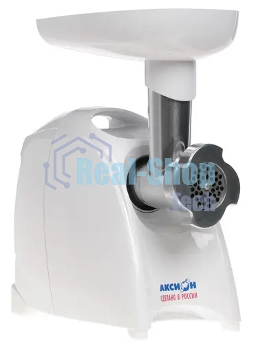 Мясорубка электрическая Аксион М41.04 белый мощность - 1700 Вт, производительность – 2 кг/мин