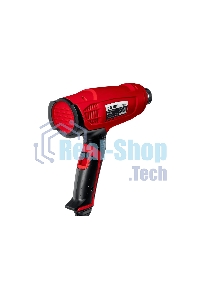 Фен технический Зубр ФТ-2000насадки 3 шт, 2 режима: 350/650град, 350/550л/мин, 2000Вт