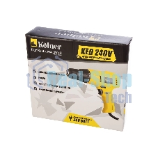 Дрель-шуруповерт сетевой Kolner KED 240 V, Сетевой, 240Вт