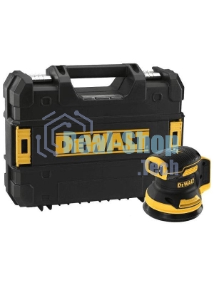 Эксцентриковая шлифовальная машина DeWalt DCW210NT-XJ D125мм аккум. жестк.кейс