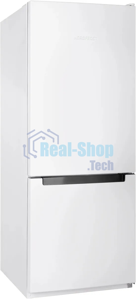 Холодильник Nordfrost NRB 122 W белый двухкамерный 205/70л морозилка снизу, капельная система
