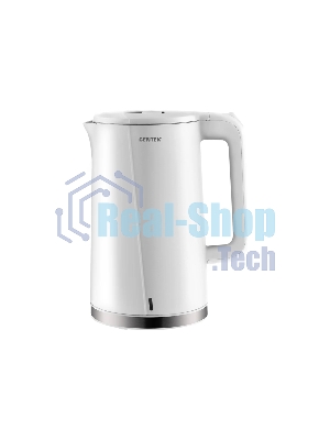 Чайник электрический Centek CT-0005 2200 Вт, 1.7 л, белый