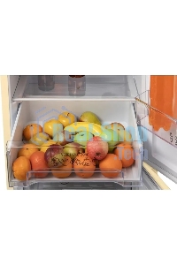 Холодильник Nordfrost NRB 152 ME бежевый мрамор двухкамерный 205/115 л морозилка снизу, капельная система