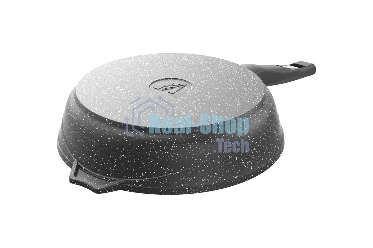 Сковорода Мечта 020802 Гранит black 20 см, съемная ручка