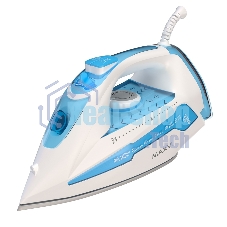 Утюг Maxvi SI2202 белый/голубой