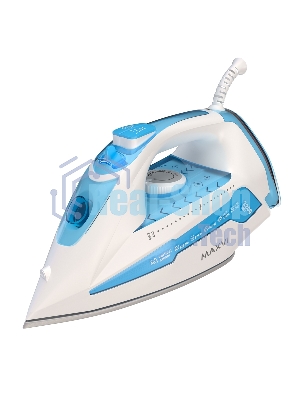 Утюг Maxvi SI2202 белый/голубой