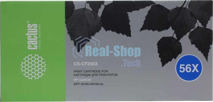 Картридж лазерный Cactus CS-CF256X черный (13700 стр.) для HP LJ MFP M436n/M436nda
