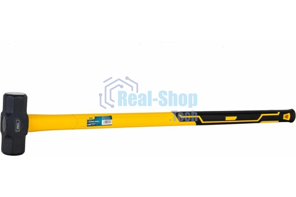 Кувалда Deli DL6911 2700 гр, рукоятка из высокопрочного стекловолокна