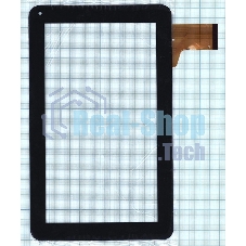 Сенсорное стекло (тачскрин) MF-358-090F-7. черное