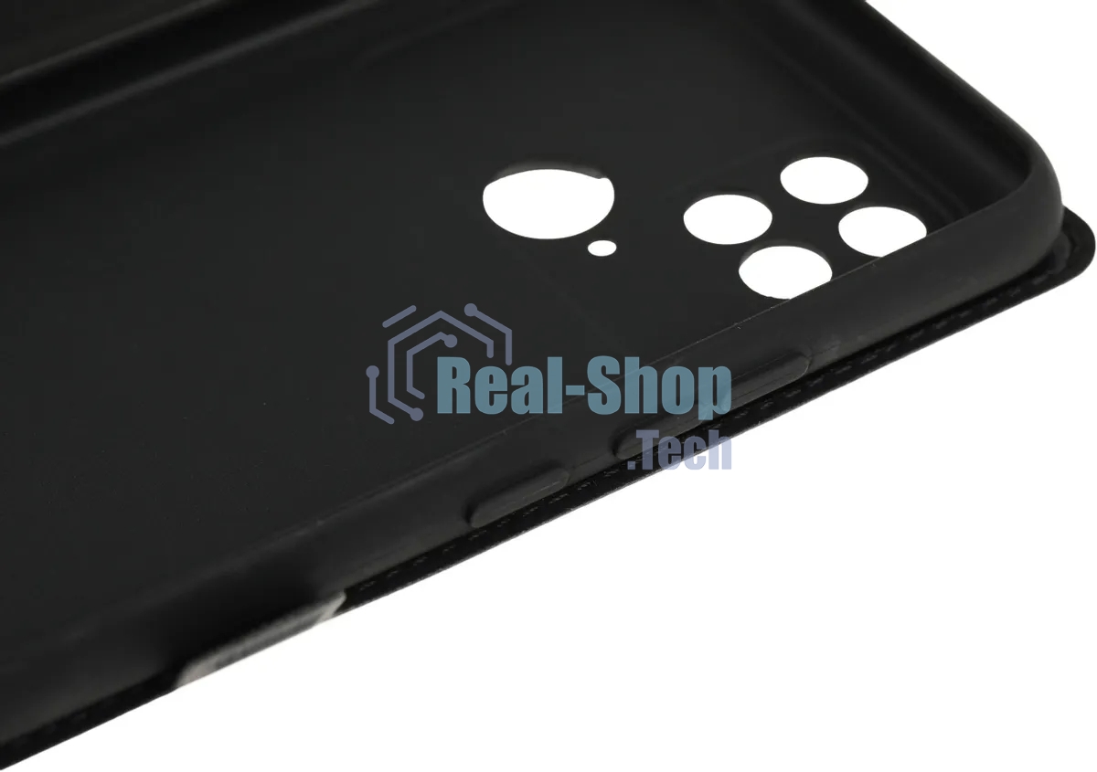 Чехол (флип-кейс) BoraSCO для Xiaomi Poco C40 черный