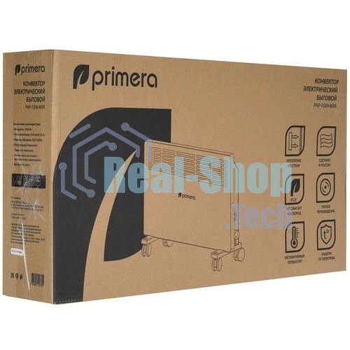 Конвектор Primera Ram PHP-1508-MXR, белый, 1500 Вт, 20 м2, термостат