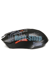 Мышь беспроводная Nakatomi MRON-04U черный, 1600 dpi, радиоканал, USB, кнопки - 6