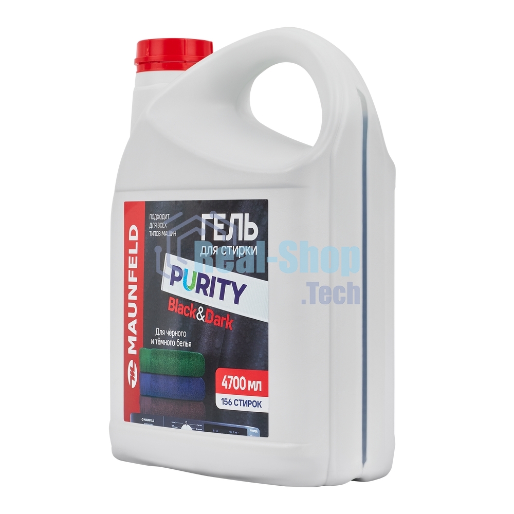 Гель для стирки Maunfeld Purity Black&Dark 4700 мл MWL4700PB