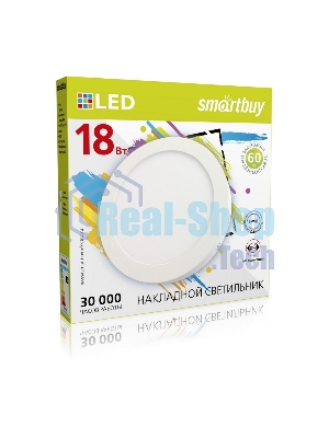 Накладной светильник SMARTBUY (SBL-RSDL-18-65K) 18w/6500K