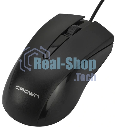 Мышь проводная CROWN CMM-310 черный