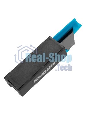 Лезвия Gross 79377, 19 мм, SK2 Black, трапециевидные, выдвижной пластиковый пенал, 10 шт.