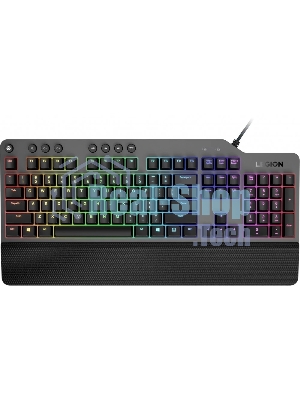 Клавиатура Lenovo Legion K500 RGB Mechanical проводная, USB Type-A, серый