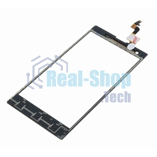 Сенсорное стекло (тачскрин) для Fly IQ4511 Tornado One Octa, черное