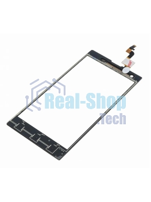 Сенсорное стекло (тачскрин) для Fly IQ4511 Tornado One Octa, черное